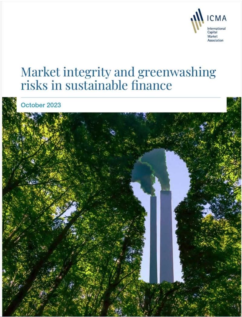 ICMA Market integrity and greenwashing risks in sustainable finance