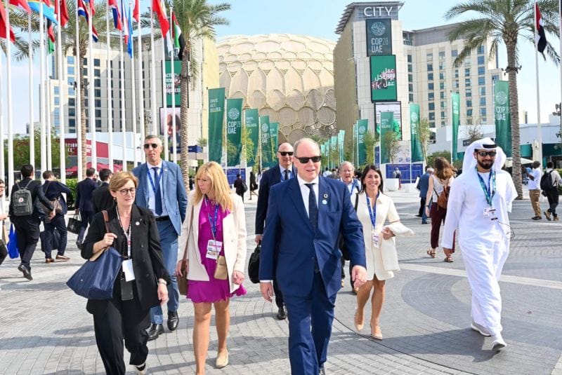 Prince Albert II t COP28