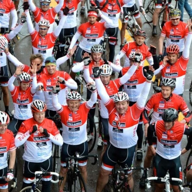 cocc charity cyclists completed opt